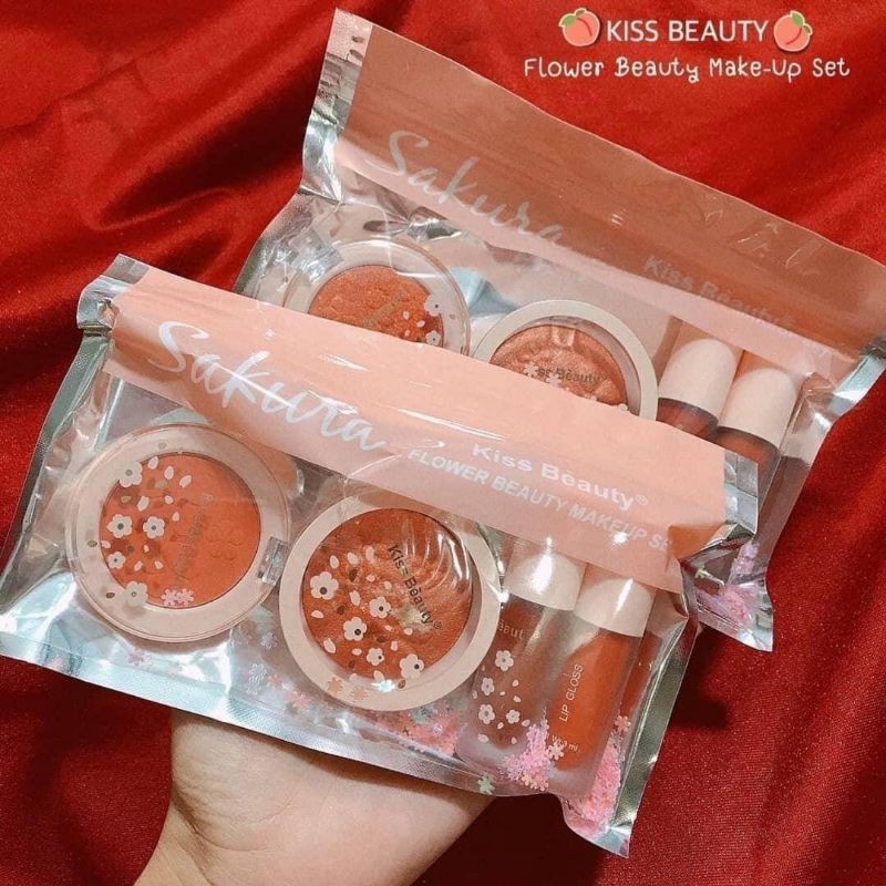 🍑Kiss Beauty Flower Beauty Make-Up Set 🍑