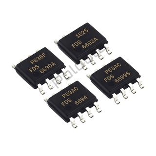 10 Pcs FDS6692A Sop8 Field Effect Transistor Patch Packages Multi specification Components จัดส่งฟรี Diy ชุดอิเล็กทรอนิก