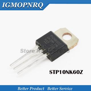 10pcs STP10NK60Z P10NK60Z TO-220   10A 600V   Field effect tube of new and original