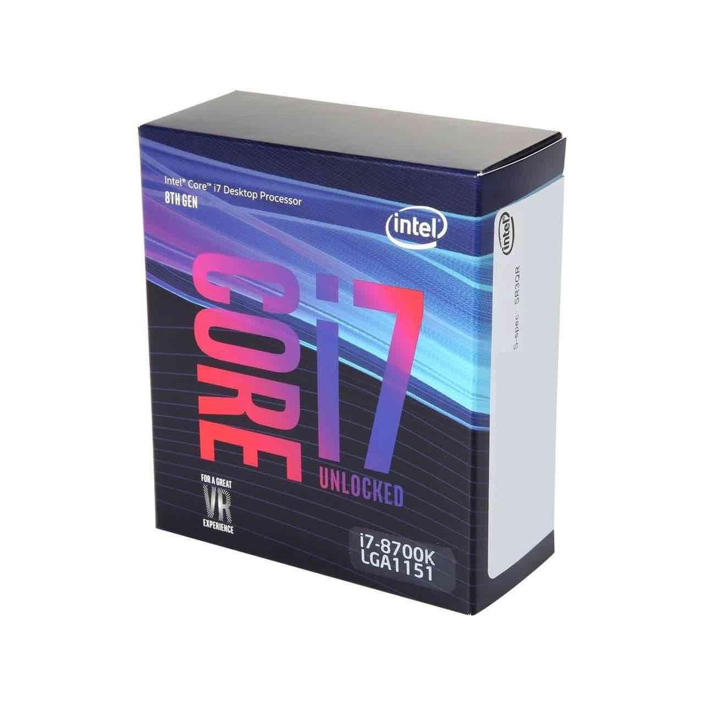 CPU Intel CORE I7 8700K SOCKET 1151 3ปี  by synnex , ingram