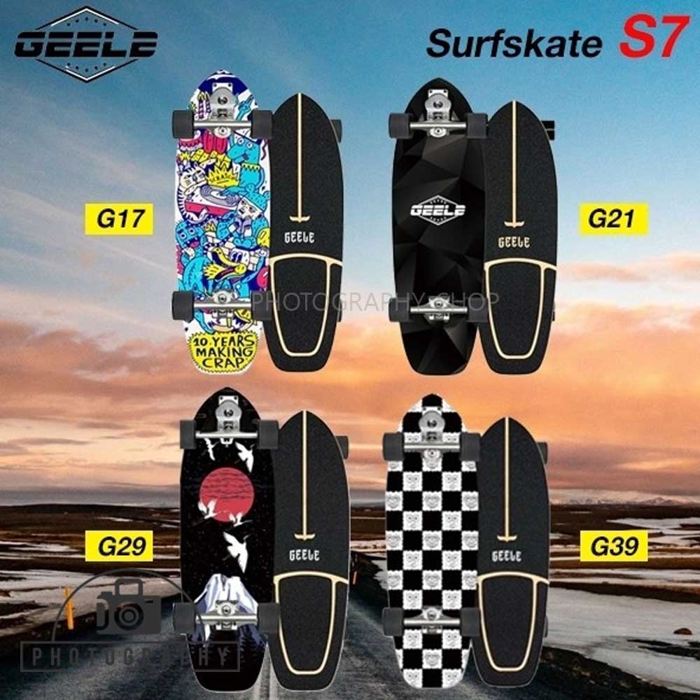 SurfSkate เซิร์ฟเสก็ต สเก็ตบอร์ด Skateboards GEELE S7 สเก็ตบอร์ดแฟชั่น