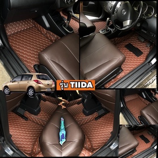 พรมรถยนต์6D NISSAN  TIIDA พรมหนังคัดเกรด  จากโรงงาน