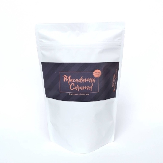 Macadamia​ Caramel ป๊อปคอร์นคาราเมลใส่แมคคาเดเมีย ขนาด​ 100​ กรัม​ POPCORN Boulevard