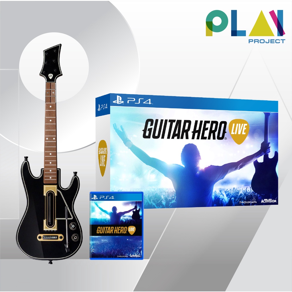 [PS4] จอย กีตาร์ Guitar Hero Live Guitar Controller จอยกีตาร์+เกม [ของแท้] [มือ1]