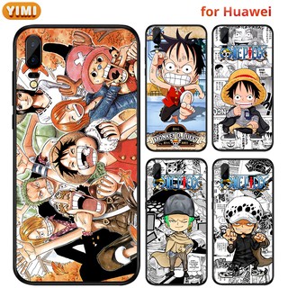 เคส Huawei Nova Y61 Y70 10 Pro 9 7 SE 7i 5T 3i มือถือ ลายการ์ตูนลูฟี่ สําหรับ