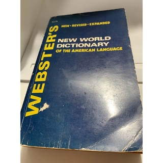 Websters New World dictionary of the American language