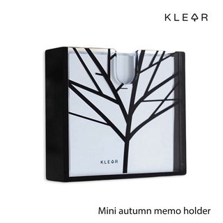 KlearObject Mini autumn memo holder กล่องใส่กระดาษโน๊ต กระดาษจดบันทึก ที่เก็บกระดาษโน๊ต ของใช้บนโต๊ะทำงาน กล่องอะคริลิค