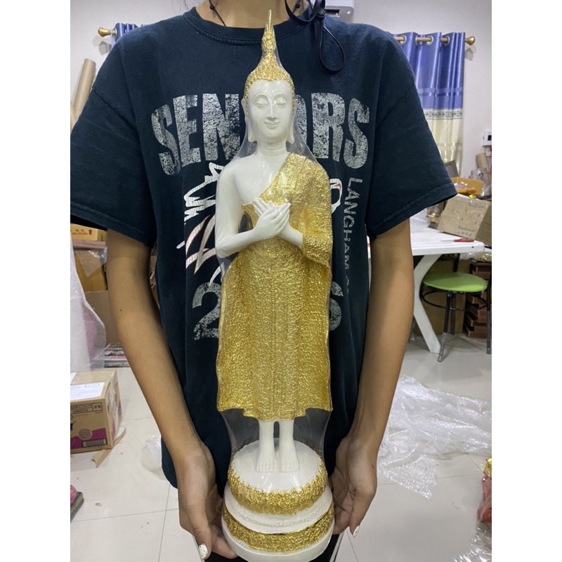 พระประจำวันจันทร์ สูง 23 นิว พระประจำวันศุกร์ พระปางห้ามญาติ พระปางรำพึง