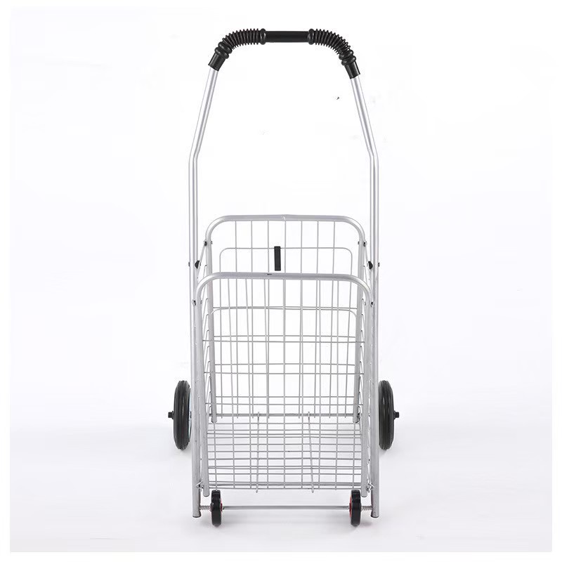 พร้อมส่ง!! รถเข็นล้อลาก รถเข็นจ่ายตลาด รถเข็นพับได้ รถเข็นเหล็กจ่ายตลาด รถเข็น4ล้อจ่ายตลาด รถเข็นช๊อ