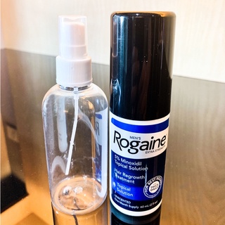 Rogaine Extra Strength Solution 5% สูตรน้ำ [1 ขวด] ของแท้ ราคาถูกที่สุด Exp. 02/2025 แถมฟรีขวดสเปรย์!!!