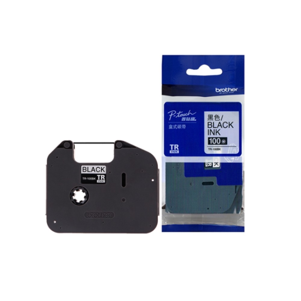 Brother TR INK TR-100BK Ribbon Black (TR100BK)