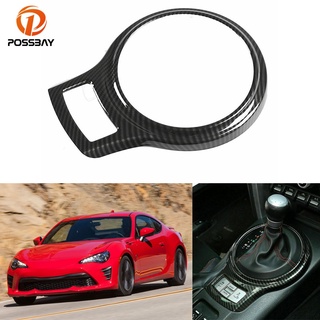 ขายดี ฝาครอบเกียร์รถยนต์ คาร์บอนไฟเบอร์ ABS สําหรับ Toyota 86 Subaru BRZ Scion FR-S 2012-2020