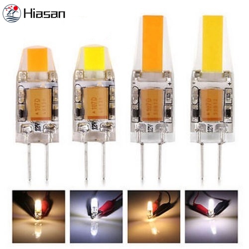 [ขายดี] หลอดไฟสปอตไลท์ LED AC DC 12V 3W 6W COB SMD G4 ซิลิโคน ไฮเอนด์ แบบเปลี่ยน 30W 50W