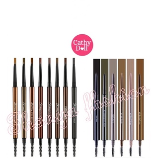 Cathy Doll Skinny Brow Pencil 0.03g เคทีดอลล์ สกินนี่ บราว ดินสอเขียนคิ้วหัวเล็ก