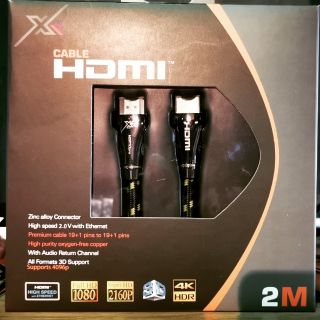 [ประกัน Life Time] XR HDMI 2.0HDMI Version 2.0 3D 4K/60Hz HDR10Pro UltraHD ความยาว 2 เมตร