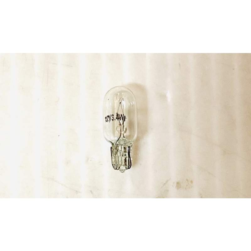 MENTOL METER [ T10 ] 12V3.4W BULB / EX5 /LC135 / WAVE100 / Y110 /WAVE110