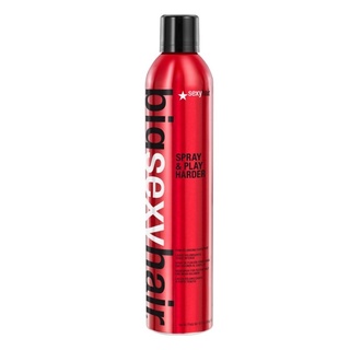 Big Sexy Hair Spray &amp; Play Harder Firm Volumizing Hairspray สเปรย์ฉีดผมให้ผมมีวอลลุ่ม จัดทรงแน่นเป็นพิเศษ