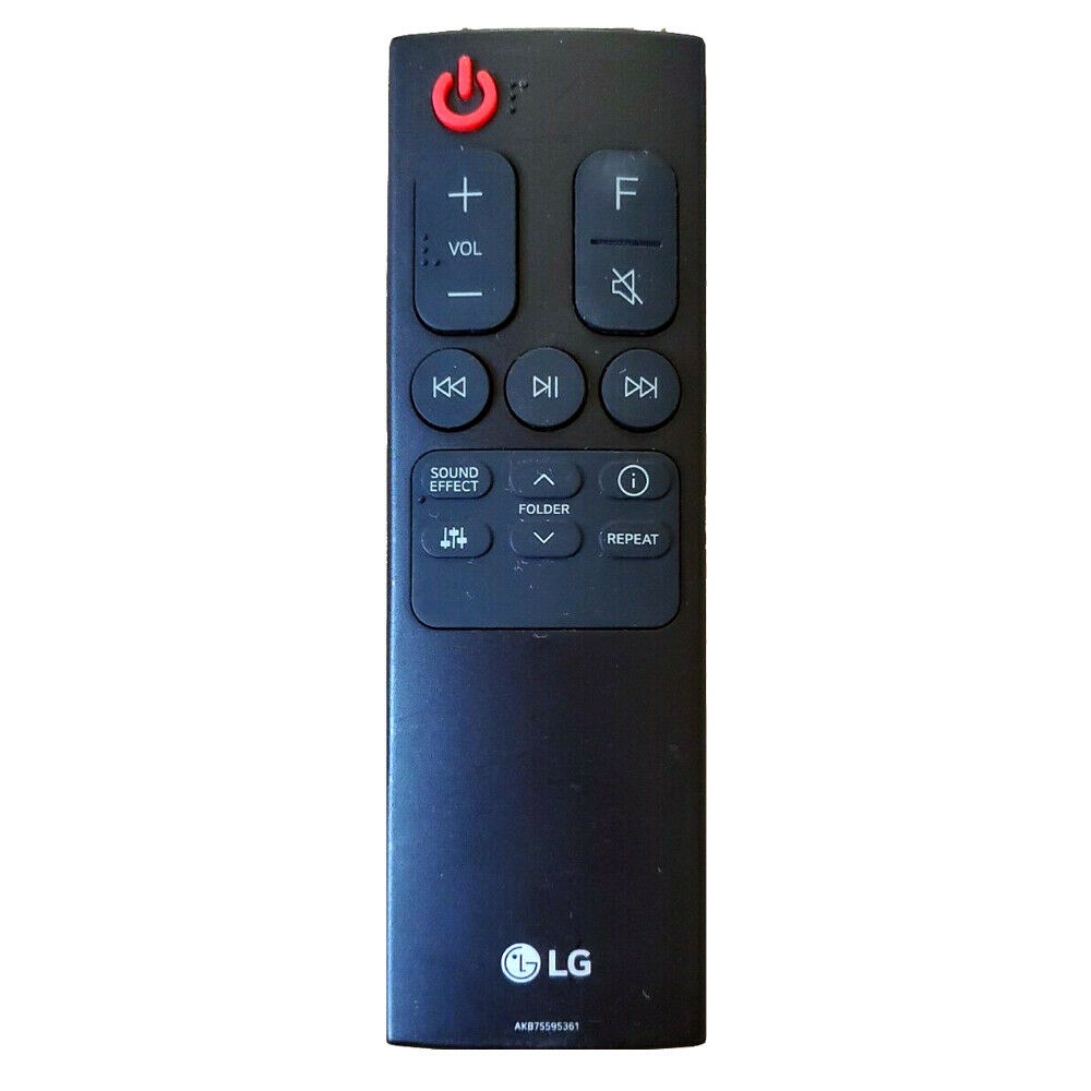 ลูกชายใหม่75595361 สําหรับใช้สําหรับ LG Sound Bar ระบบรีโมทคอนโทรล SL5Y SL6Y SN6Y SL4Y SPH4B-W SN5Y 