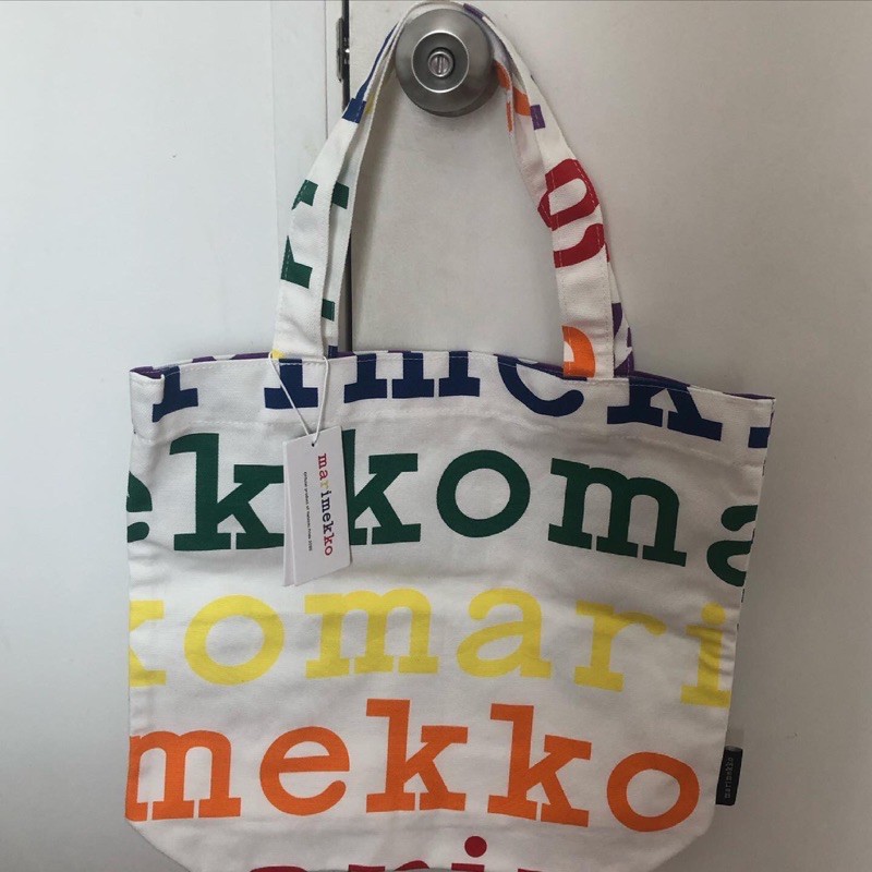 New marimekko notko pride tote bag | Shopee Thailand