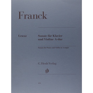 Sonata for Piano and Violin A major - piano and violin - (HN 293)