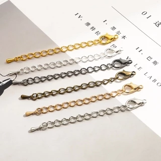 ตะขอเชื่อมต่อเครื่องประดับสร้อยข้อมือสร้อยคอ Diy 55 มม . 10 ชิ้น / ล็อต
