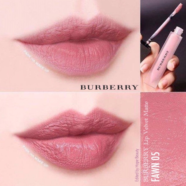 burberry liquid lip velvet fawn (ใช้ไม่เกิน4ครั้ง ใหม่มาก ของแท้ค่ะ) |  Shopee Thailand