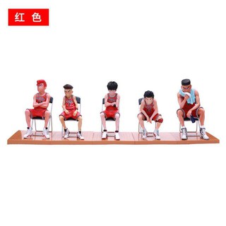 [ส่งฟรี] Model slam dunk  วัสดุ PVC ขนาด สูง 14.8-21.5 Cm. มี 2 เซ็ทให้เลือก