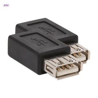 Dou อะแดปเตอร์แปลง Usb 2.0 Type A Female To Micro Usb Type B 5Pin Female 2ชิ้น/ชุด