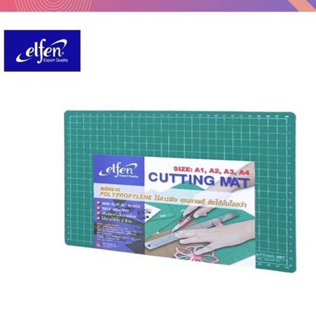 แผ่นรองตัดด์ Elfen(เอลเฟน) ขนาด A4-22x30cm