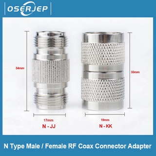 อะแดปเตอร์เชื่อมต่อ N Type Male / Female Plug RF Coax