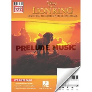 Disney THE LION KING – SUPER EASY SONGBOOK(HL00303511)