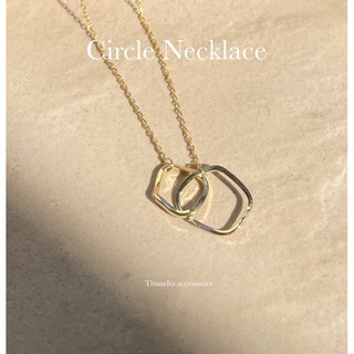 Circle Necklace (stanless steel)