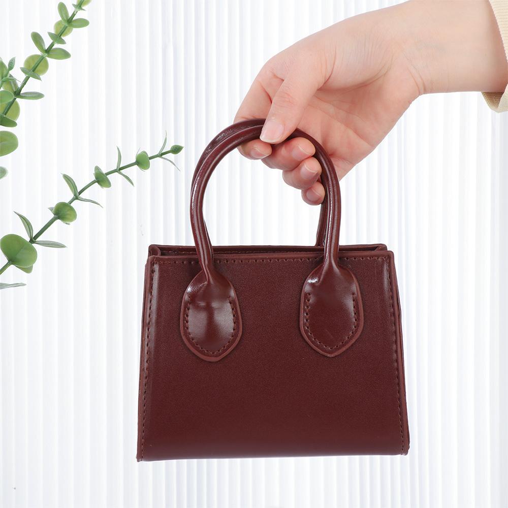 Mh กระเป๋าสะพายไหล่ ทรงสี่เหลี่ยม ใส่เหรียญได้