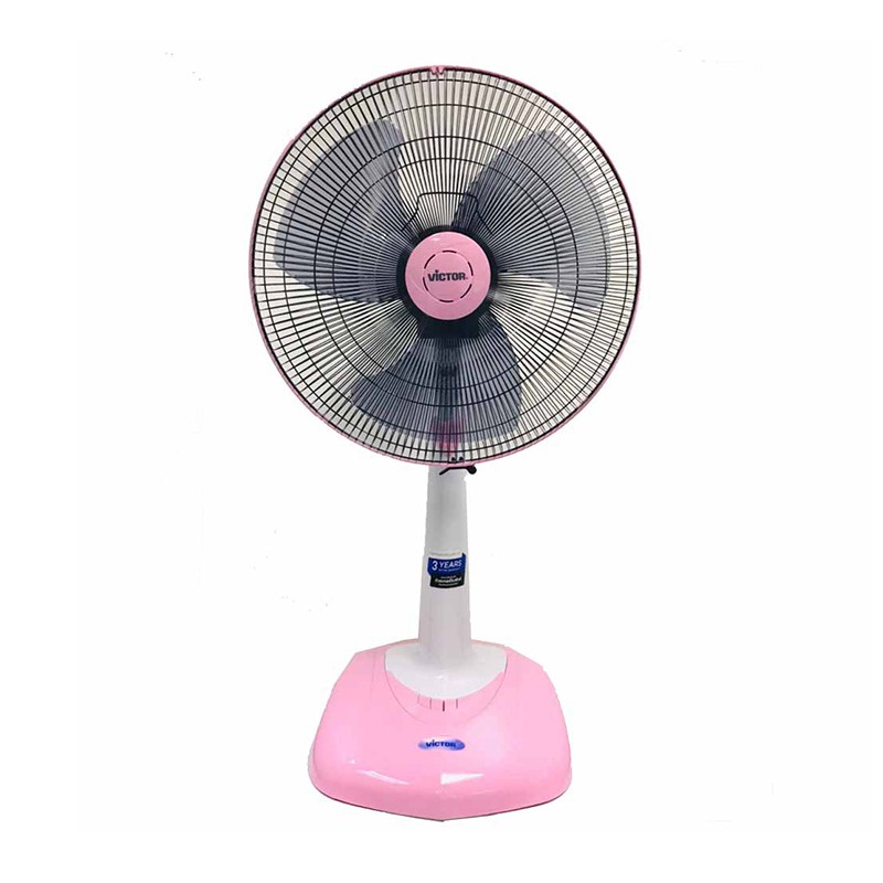 วิคเตอร์ พัดลมสไลด์ 18 นิ้ว รุ่น SL-182 คละสี Victor Slide Fan 18 Inch Model SL-182 Assorted Color