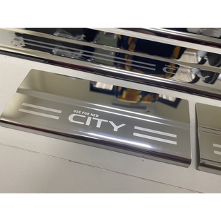 ชายบันไดสแตนเลส/สคัพเพลท ฮอนด้า ซิตี้ Honda City 2020