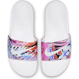 Nike รองเท้าแตะผู้หญิง NIKE Benassi JDI Print แท้ สี White