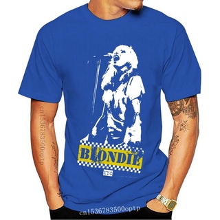 [S-5XL]เสื้อยืด พิมพ์ลาย Blondie Debbie Singing สไตล์คลาสสิก ไม่ซ้ําใคร สําหรับผู้ชาย 371041