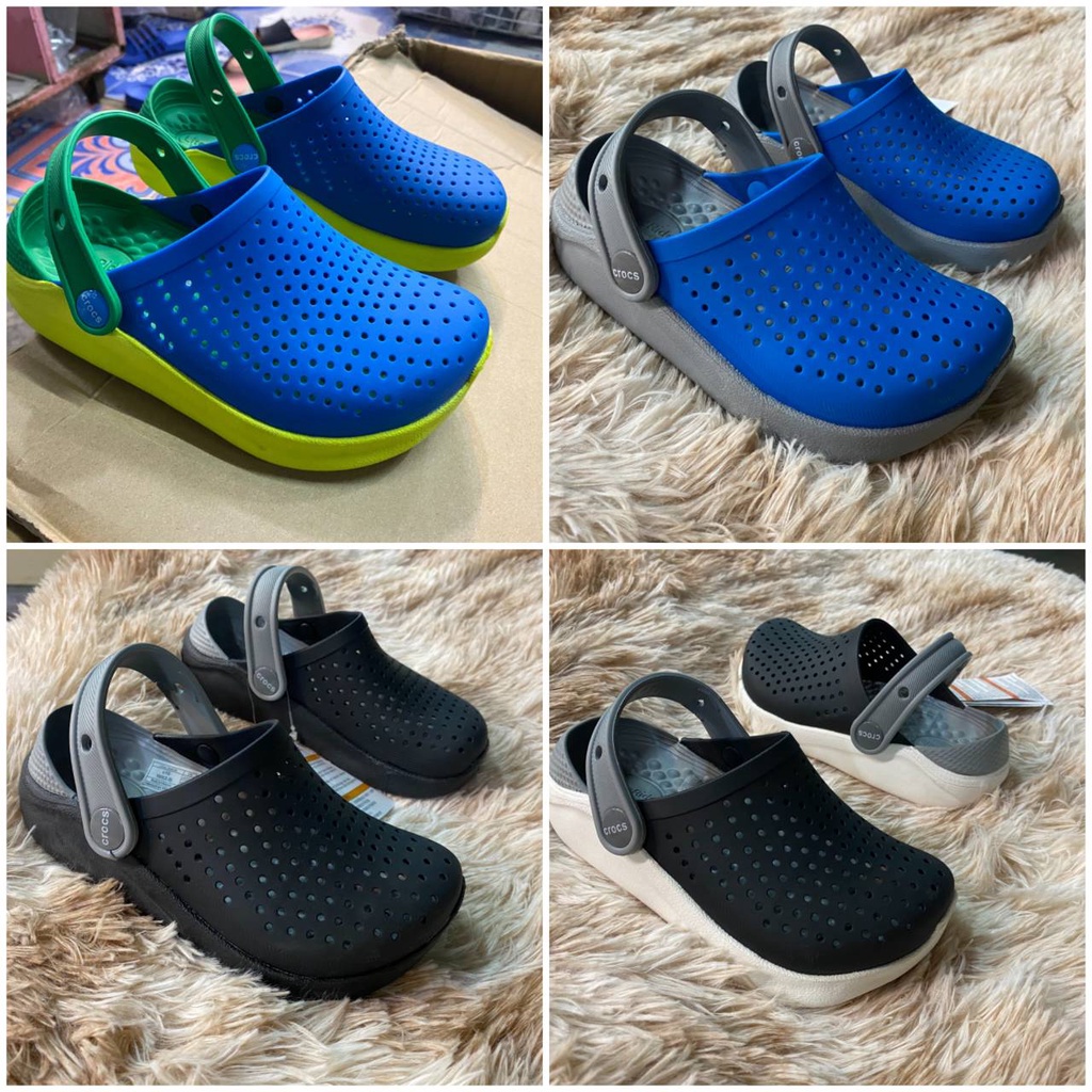 รองเท้าเด็ก Crocs kids LiteRide Clog รองเท้าลำลองเด็ก  ✨(สินค้าพร้อมจัดส่งจากไทย)✨