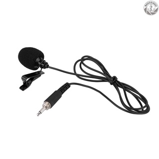 [In Stock] Mini Portable Clip-on Lapel Lavalier Hands-free 3.5mm External Screw Lock Jack Microphone Mic for Computer PC Laptop