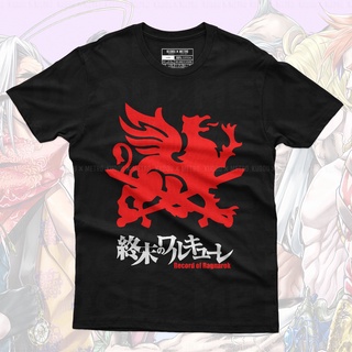 เสื้อยืด พิมพ์ลายการ์ตูนอนิเมะ Record of Ragnarok Griffin สําหรับผู้ชาย