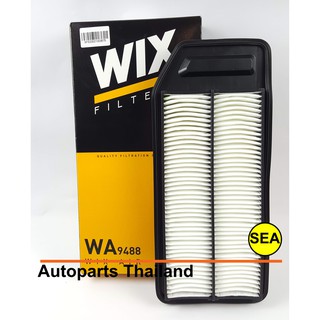 ไส้กรองอากาศ WIX สำหรับ HONDA ACCORD  2.0/2.4 ปี 03-06  WA9488 (1ชิ้น)