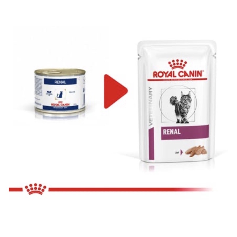 Renal cat loaf อาหารเปียก (เนื้อมูส) แมว โรคไต แบบซอง ขนาด 85 กรัม