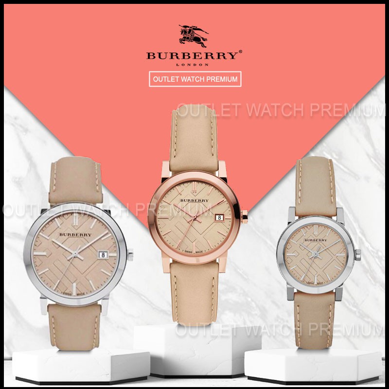 OUTLET WATCH นาฬิกา Burberry OWB298 นาฬิกาข้อมือผู้หญิง นาฬิกาผู้ชาย แบรนด์เนม Brandname Burberry Wa
