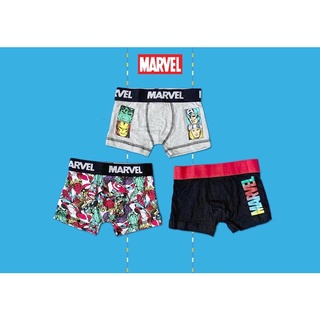 ✅ [3-4Y] Marvel Avengers Boxers กางเกงในบ๊อกเซอร์ แอดเวนเจอร์ 3 ตัวในแพค