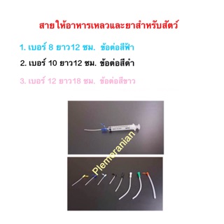 สายฟีต(#feeding tube) ที่ให้นมและอาหารเหลวทางสาย