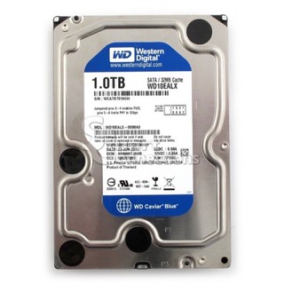 1 TB HDD (ฮาร์ดดิสก์) WD BLUE 7200RPM SATA3 รับประกัน 3 - Y ปกรณ์จัดเก็บข้อมูล