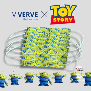 Verve - หน้ากากอนามัย แมสการ์ตูน Toy Story หน้ากากขนาดผู้ใหญ่ 3 ชั้น นำเข้าจากญี่ปุ่น การ์ตูน ญี่ปุ่น กั