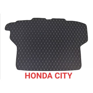 แผ่นรองกระโปรงหลังรถ Trunk Mats FOR HONDA CITY ปี 2020 (2643)