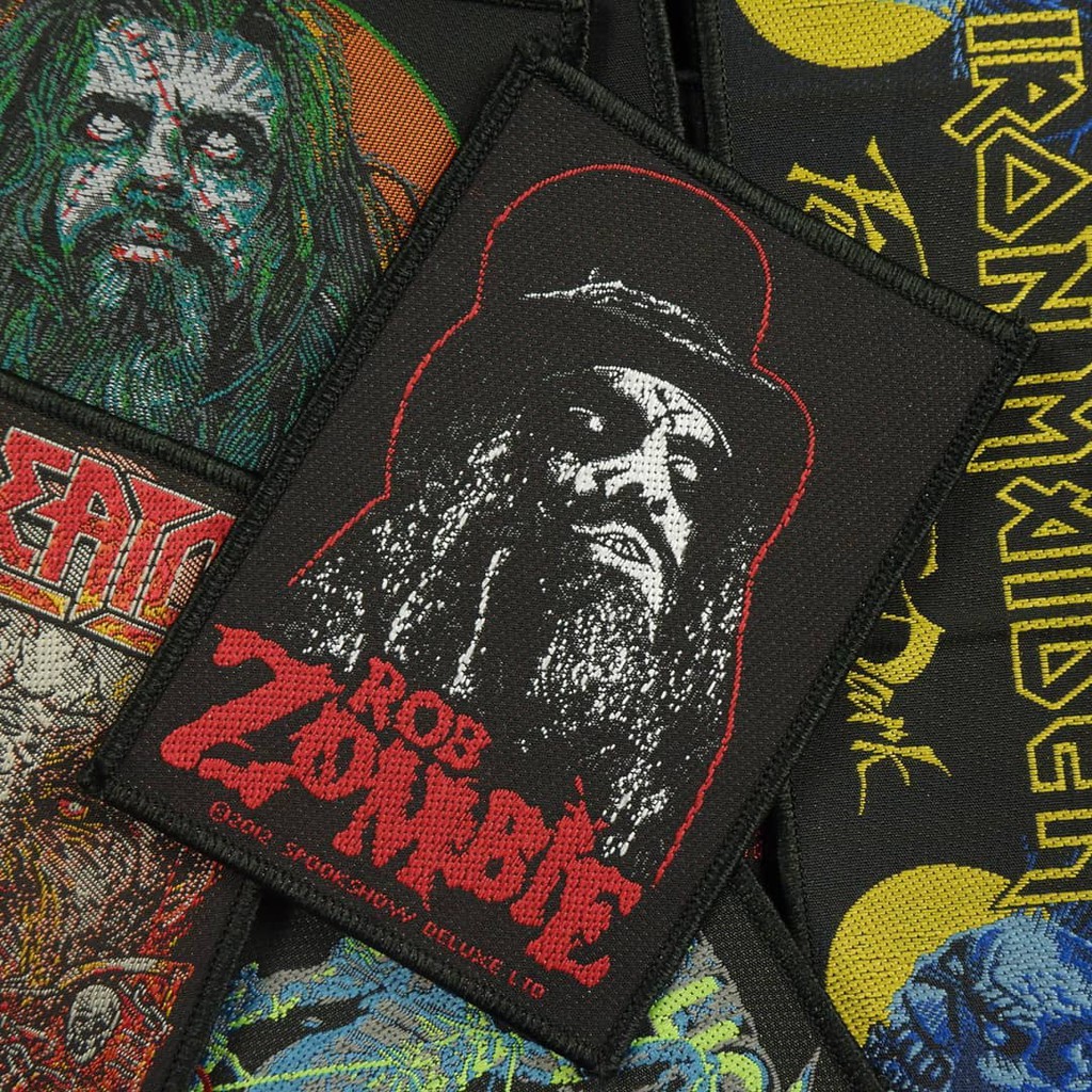 ZOMBIE ROB PATCHES - POTRAIT