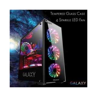 ATX Case (NP) ITSONAS Galaxy Sparkle (Black)